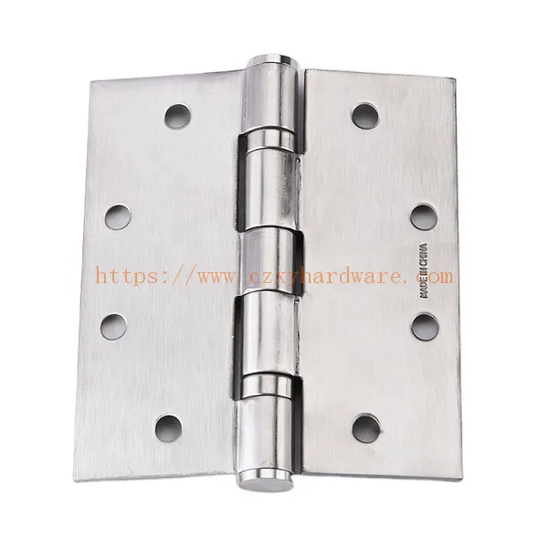 Full Stainless Steel 304 Door Hinges Satin Brass  5 Inch X 4\